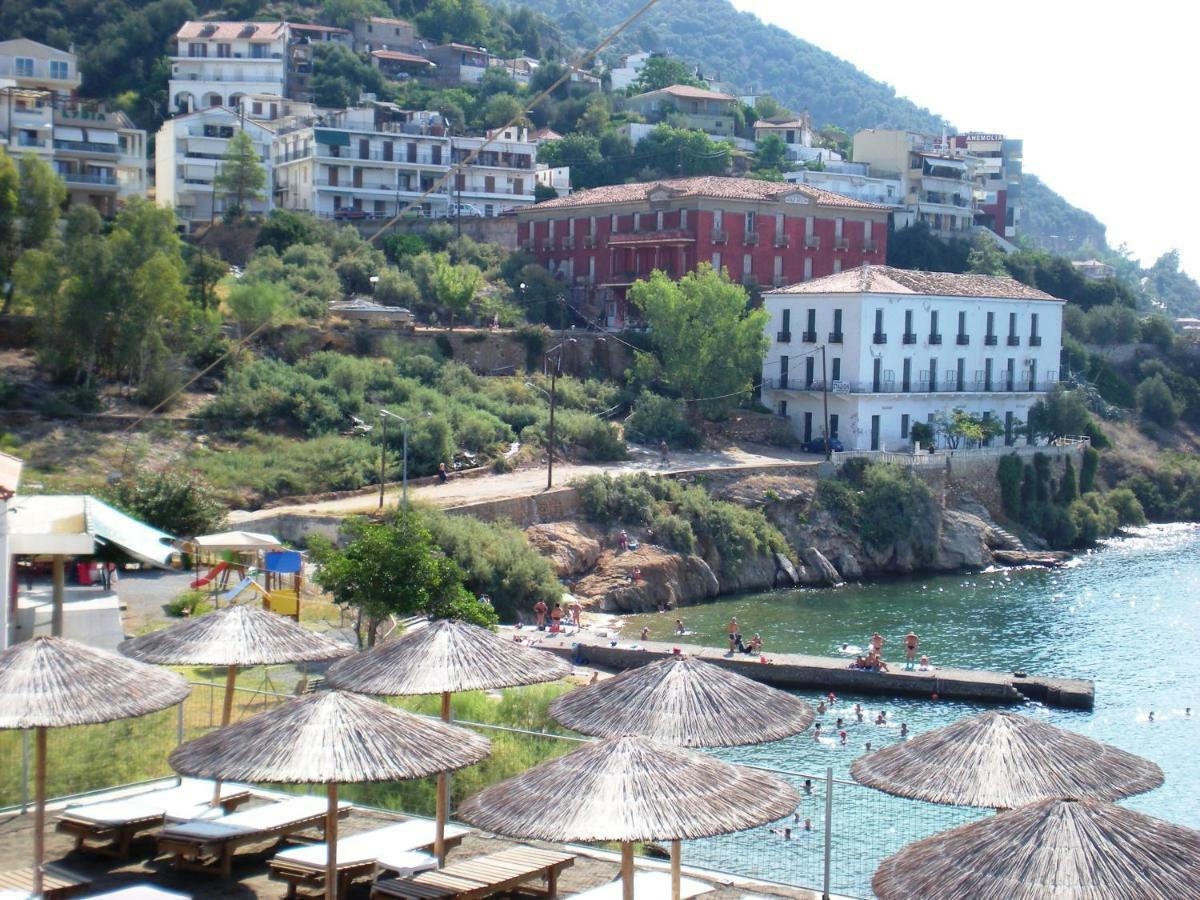 Difo Hotel Loutra Edipsou  Bagian luar foto